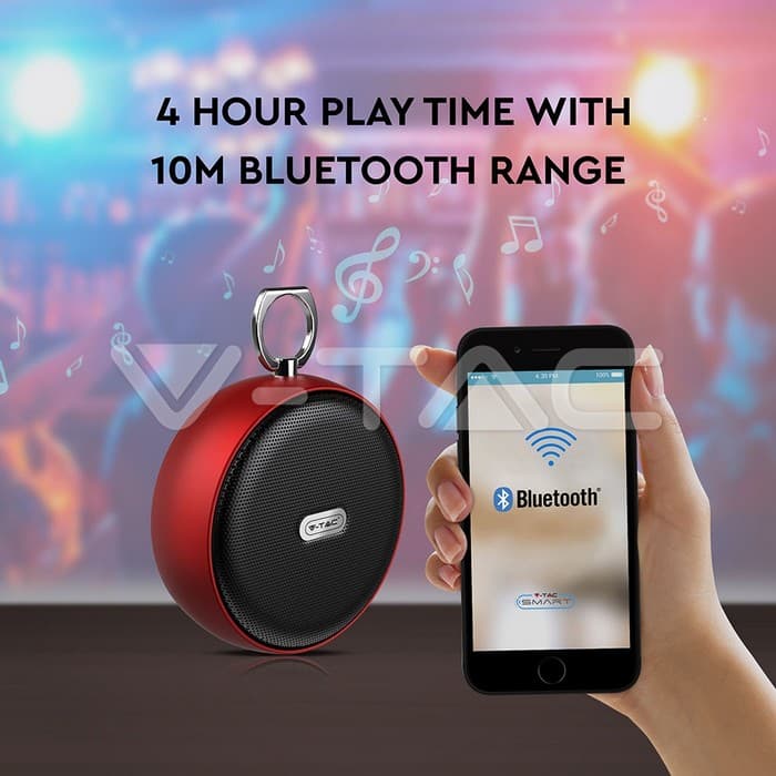 Преносен Bluetooth Звучник Микро USB Висок Квалитет Кабел 800mah Батерија