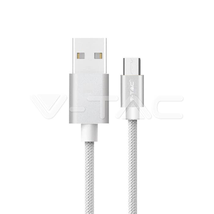 Микро USB Кабел Сребрена Платина Серија - featured image