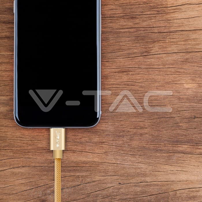 Микро USB Кабел Златна Платина Серија - thumbnail 5