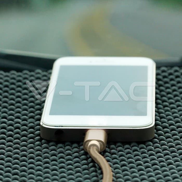 1m. Кабел Тип C USB Златен Платинест Серија - thumbnail 5