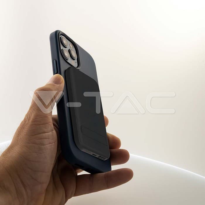 Магнетна Безжична Моќна Банка Со Метален Прстен