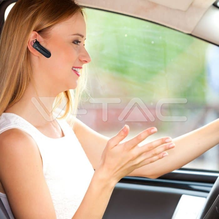 Bluetooth Слушалки 70mAh Црно