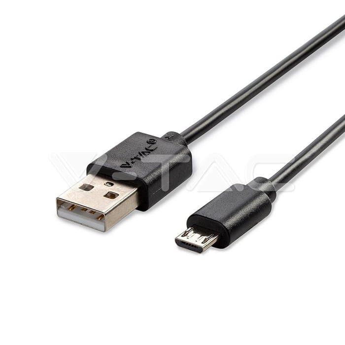 Кабел Micro USB 1m Црна Серија на Бисер - featured image
