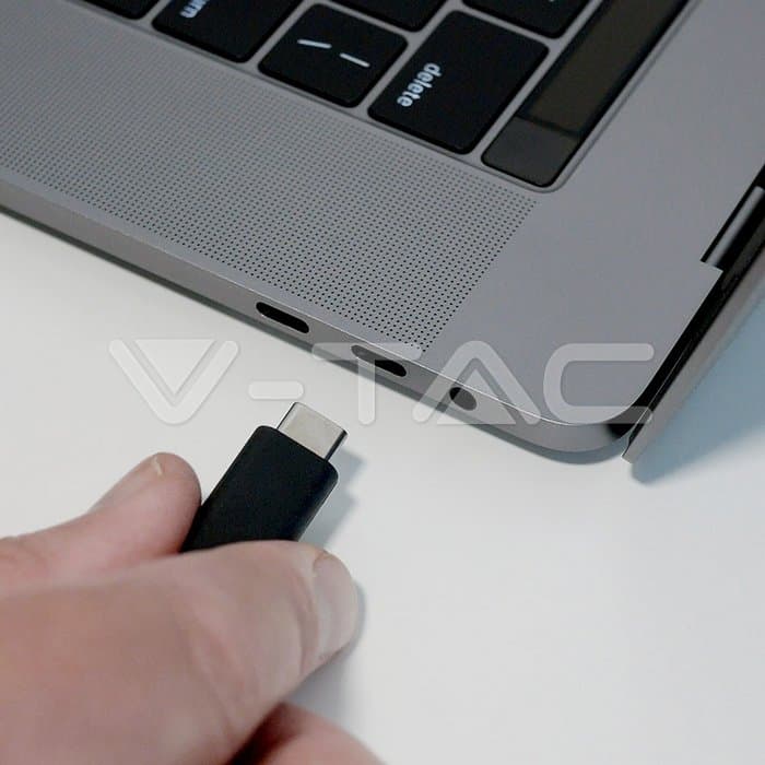 Кабел Type C USB 1m Црна Серија на Бисер - thumbnail 4